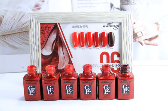 Unghia diretta Kit Set del gel di colore rosso Uv/Led del gel dello smalto del rifornimento della fabbrica