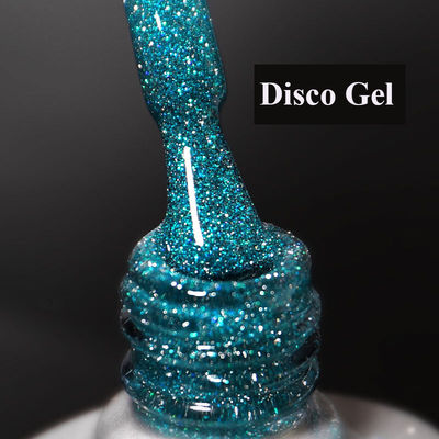 Scintillio polacco principale UV Diamond Nail Foil Gel del gel della discoteca