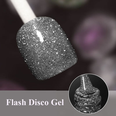 Polacco UV del gel della discoteca del gel del diamante riflettente polacco inodoro organico LED di notte